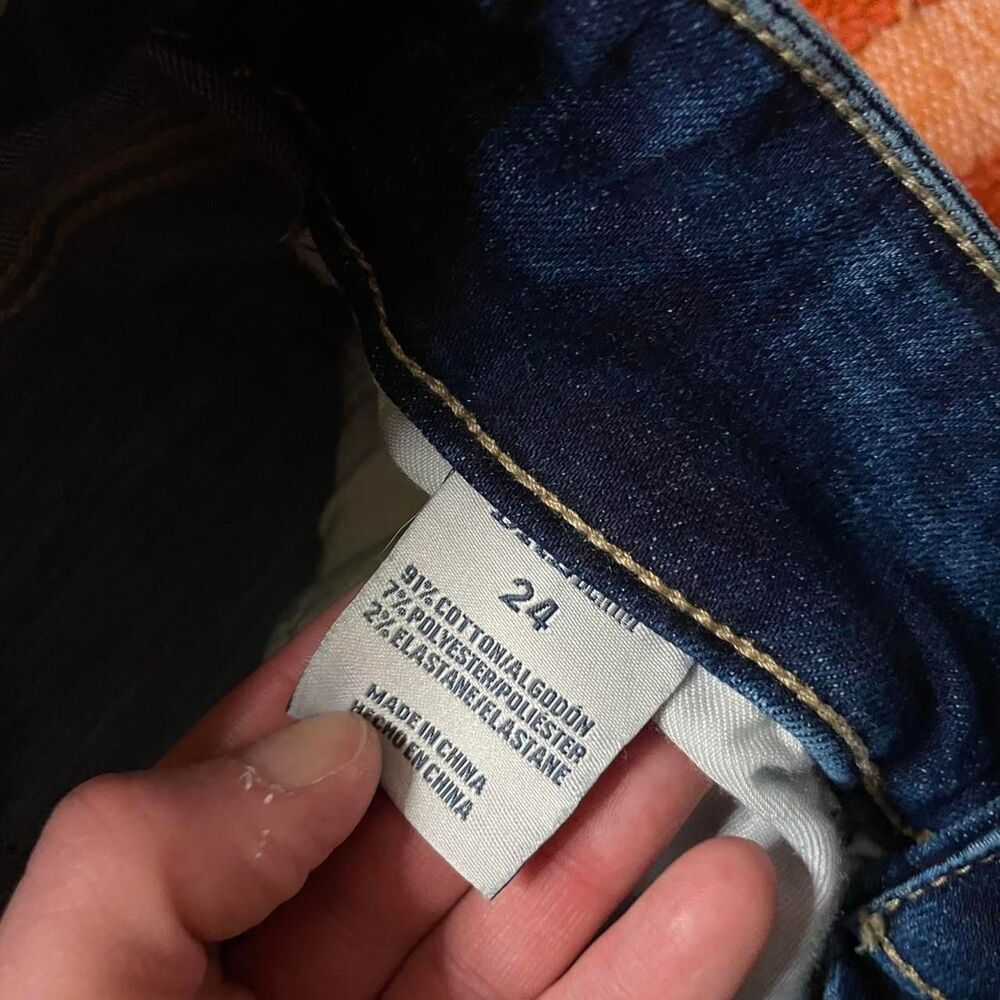 BKE Billie Slim Fit High Rise Distressed Jeans Women's Size 24 - Picture 5 of 6